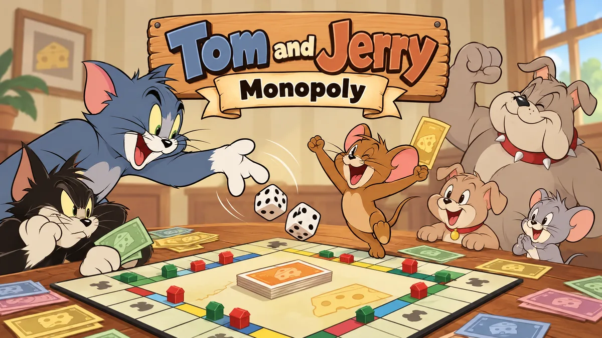 Tom and Jerry Monopoly